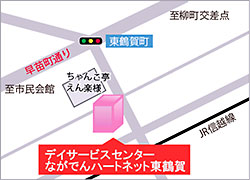 ハートネット東鶴賀マップ